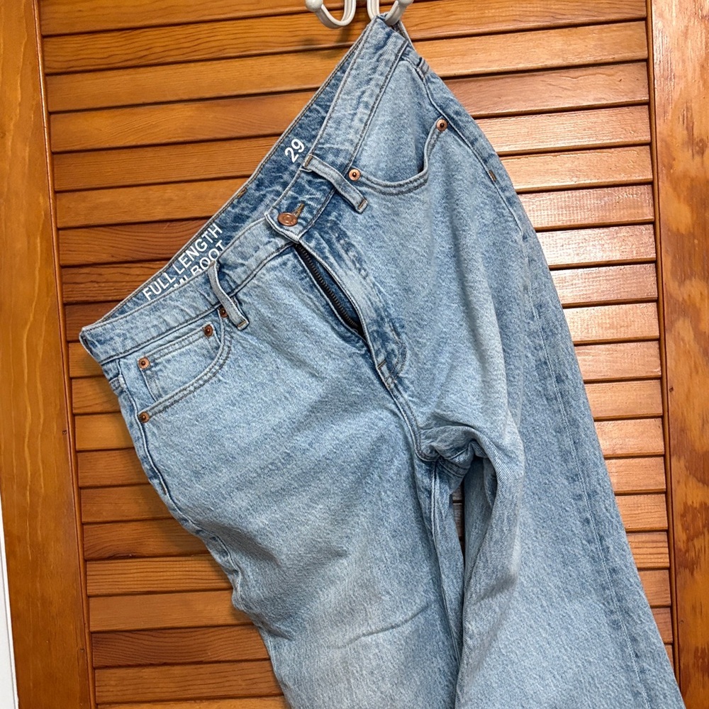 J.Crew bootcut Jean. -28” inseam.